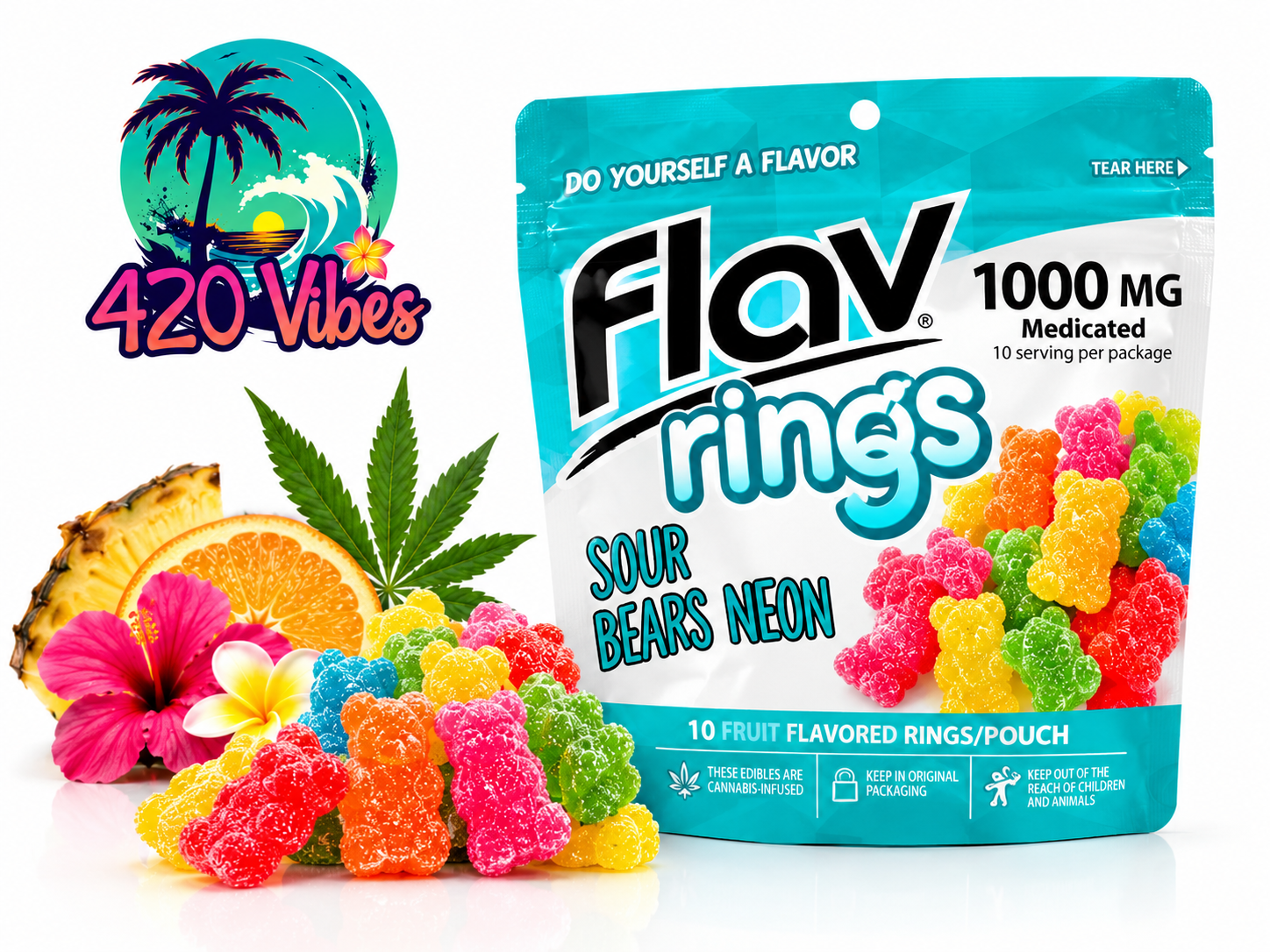 SOUR BEARS NEON π